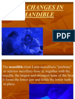 Age Changes in Mandible