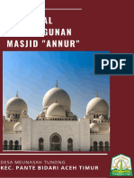 Proposal Pembangunan Masjid Annur