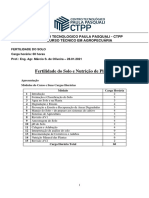 Apostila II Fertilidade Do Solo - CTPP-1