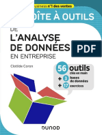 La Boîte À Outils de L'analyse de Données en Entreprise (Clotilde Coron)