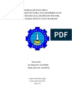 Makalah Pancasila "Implementasi Pancasila Dalam Pembuatan Kebijakan Negara Dalam Bidang Politik, Ekonomi, Sosial Budaya Dan Hankam"