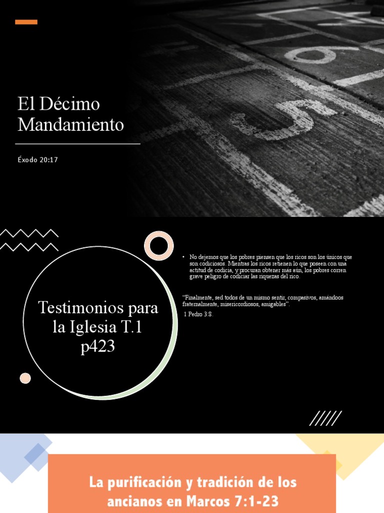 El Décimo Mandamiento | PDF | Amor | Creencia religiosa y doctrina