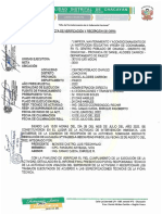 ACta de Verificacion . - Psda