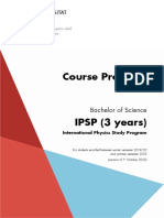 BSC IPSP 3years - Module Descriptions