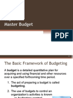Topic 3 - Master Budget