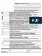 Permissão para Trabalho em Altura - PTA - 12.07.2017