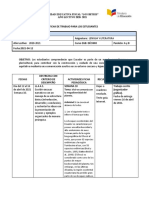 Semana 10 Lic. José Quijia Décimo Planificacion Estudiantes Egbs