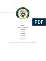 Cuadro Comparativo de Psicologia Social