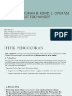 Titik Pengukuran & Kondisi Operasi HE