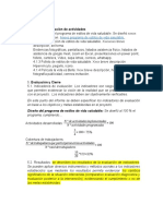 Ejemplo Ejecucion, Evaluacion y Cierre