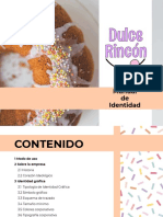 Manual de Identidad Dulce Rincón