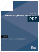 Programação Web - HTML/CSS: Módulo
