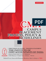 CMA Campus Placement Guide