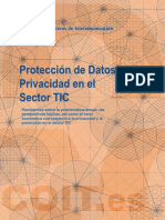 Protección datos TIC