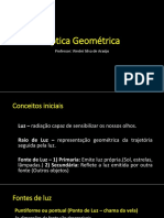 Óptica Geométrica Slides