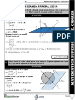 Primer Examen Parcial I/2014: Solución