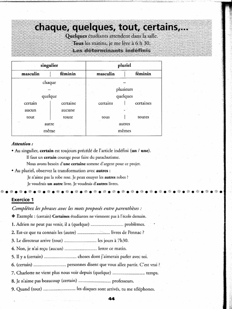 Point Par Point Niveau Debutant (1) - 44 | PDF