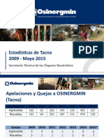 Tacna 2009-2015 Mayo - ApelacionesyQuejas