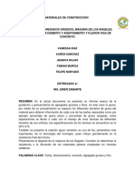 Informe de Materiales