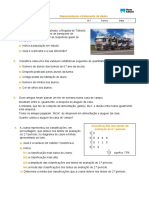 Representação e tratamento de dados em Matemática 6o ano