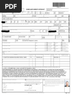 Hialeah Attack Arrest Form Redacted