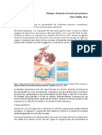 Fisiología y Bioquímica Del Surfactante Pulmonar