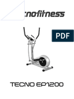 Manual Elliptical Tecno EP1200 - IE - 160595 - 000