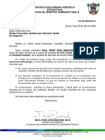 Oficio N CJOF20220401 es respuesta a sindicatura