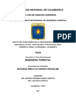 EFECTO DEL ÁCIDO HÚMICO EN LA PROPAGACIÓN DE Smallanthus Jelskii (Hieron.) H. Rob. "SHITA BLA