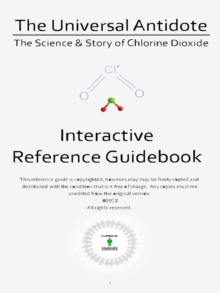 The Universal Antidote Interactive Reference Guidebook 2nd Ed 2022