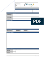 Document Change Request Form