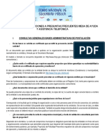 Aclaraciones y Preguntas Frecuentes FNSP - 19