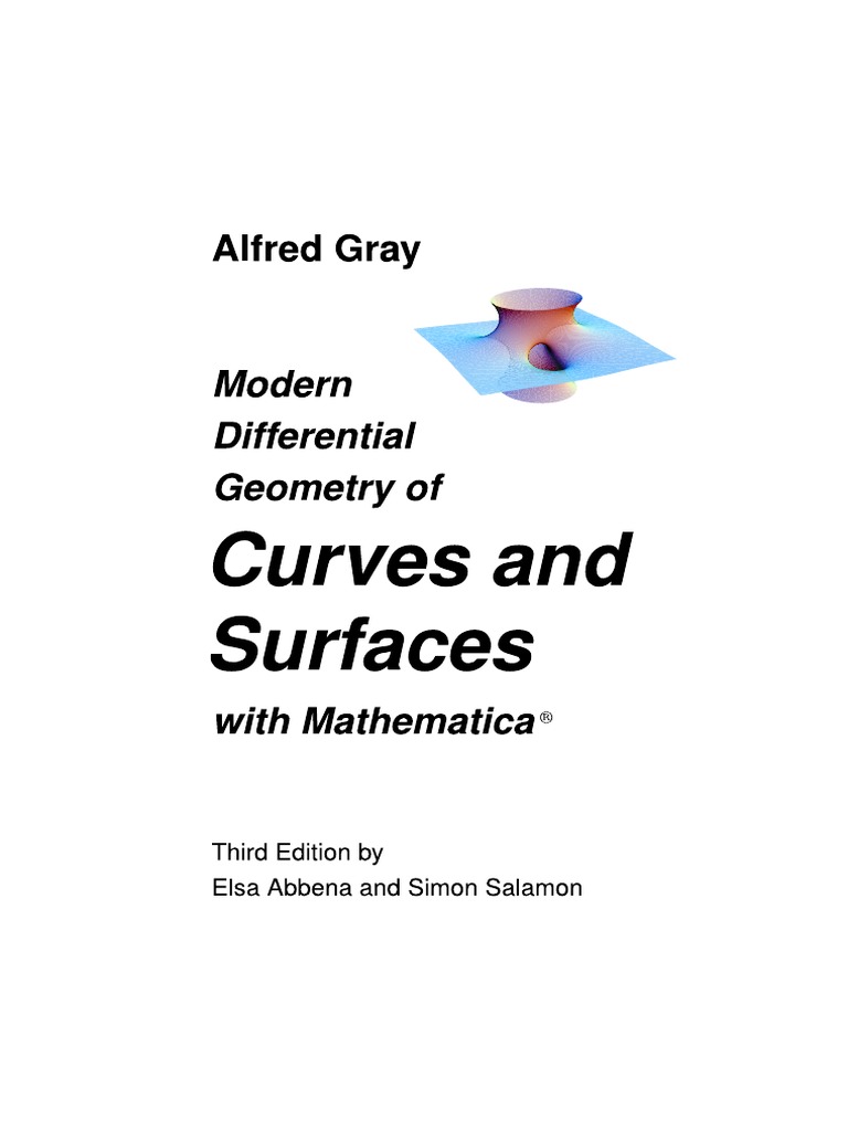 Modern Differential Geometry of Curvesand Surfaces, PDF