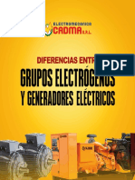 Diferencias Entre Grupos Electrogenos y Generadores Electricos