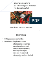 Aminoácidos, Péptidos y Proteínas