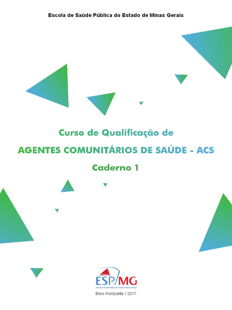 Apostila ACS - Caderno 1 2018 | PDF | Autoajuda