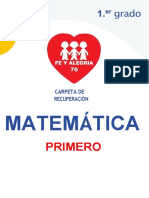 Carpeta de Recuperacion Matematica Primero