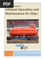 Lifeboat operations and maintenance