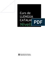 Curs de Llengua Catalana Del Nivell B Tall