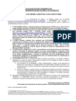 Aos Profissionais de Saúde E Ao Público Relativa Aos Medicamentos Com Celecoxib