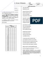 Provão Peralta - 6ano 3bim - 2022 - C e D