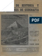 Texto de Historia y Nociones de Geografía Tomo I (1934)