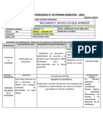 3eraSESION DE APRENDIZAJEDE DPCC3° - GRADO - 2022.