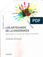 Los Artesanos de La Ensen Anza Capitulo 3 - Andrea Alliaud
