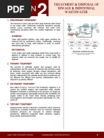 03 Module 4 Lesson 2 Treatment and Disposal of Sewage and Industrial Wastewater