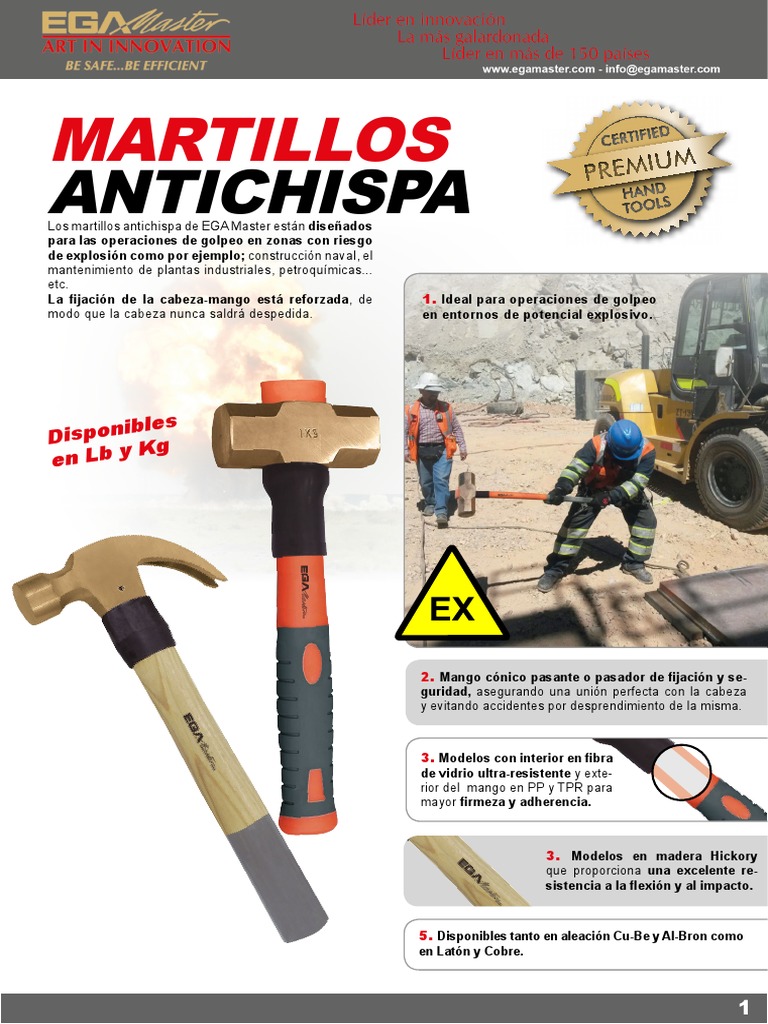 EGA Master - Flat Chisel: V-Channel Tip, Non-Sparking | MSC Direct