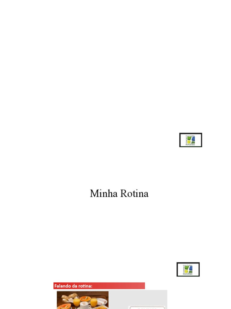 Minha Rotina | PDF | Autoajuda | Bem-estar