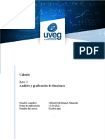 Derivadas: Cálculo Análisis y Graficación de Funciones Cálculo Análisis y Graficación de Funciones