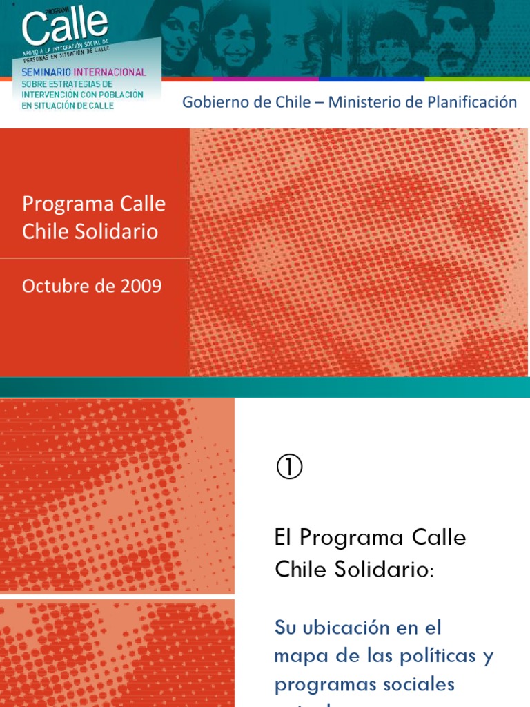 MIDEPLAN Programa - Calle - Patricia - Jara | PDF | Chile | Trabajo Social