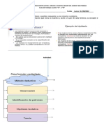 Hojas de Trabajo de La Semana Del 26 Al 30 de Septiembre de 2022.